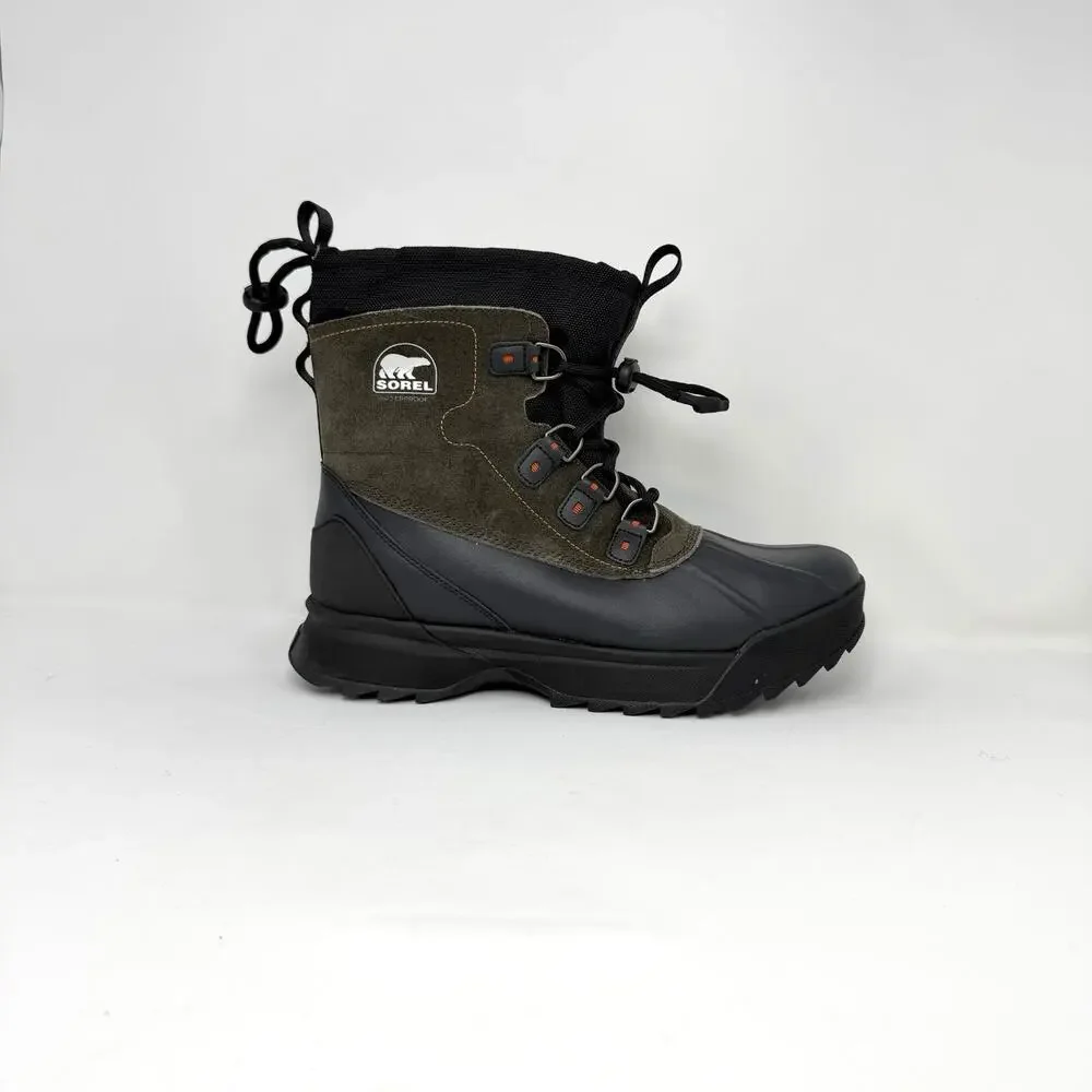 Sorel Scout 87 XT WP Men's Waterproof Winter Boots Black Quarry Size 12 New